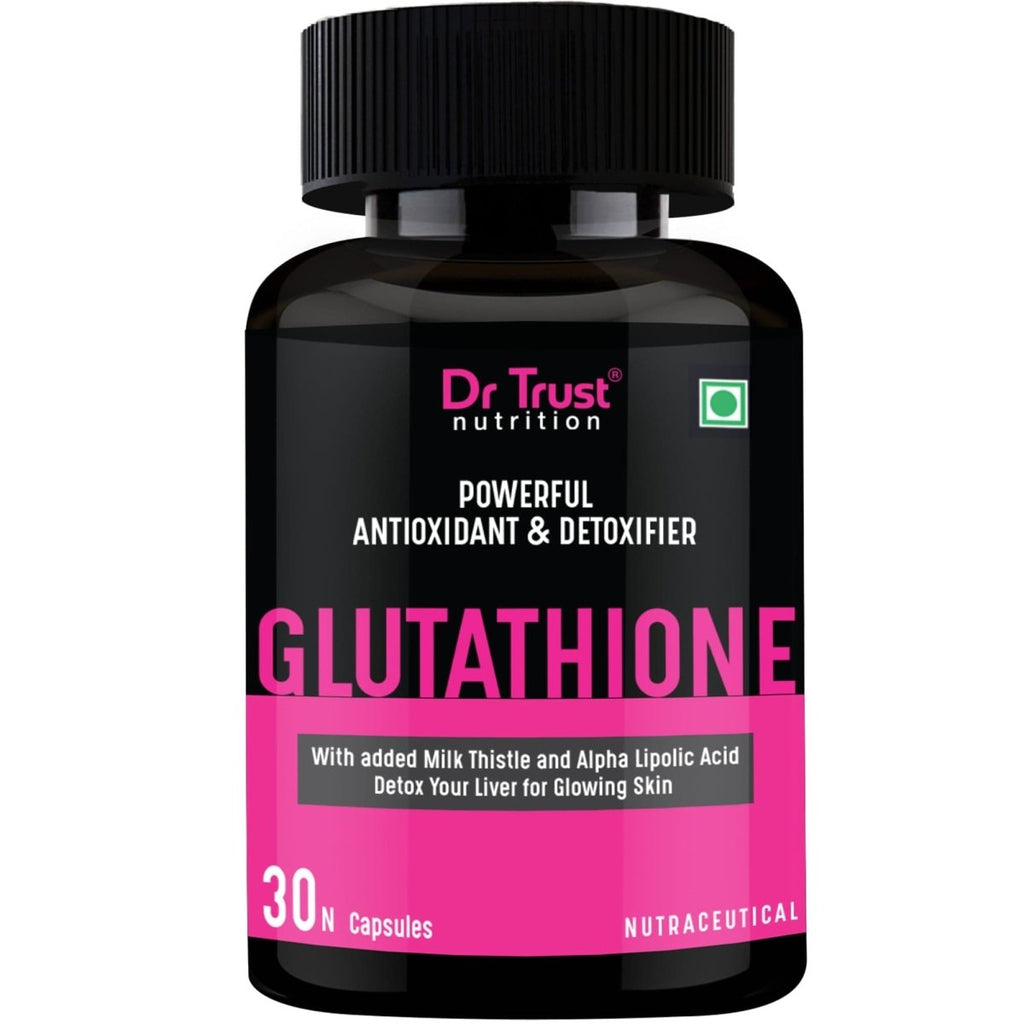 Dr Trust USA Glutathione Tablets | Veg Glutathione Capsules 500mg Dr Trust USA Glutathione Tablets | Veg Glutathione Capsules 500mg
