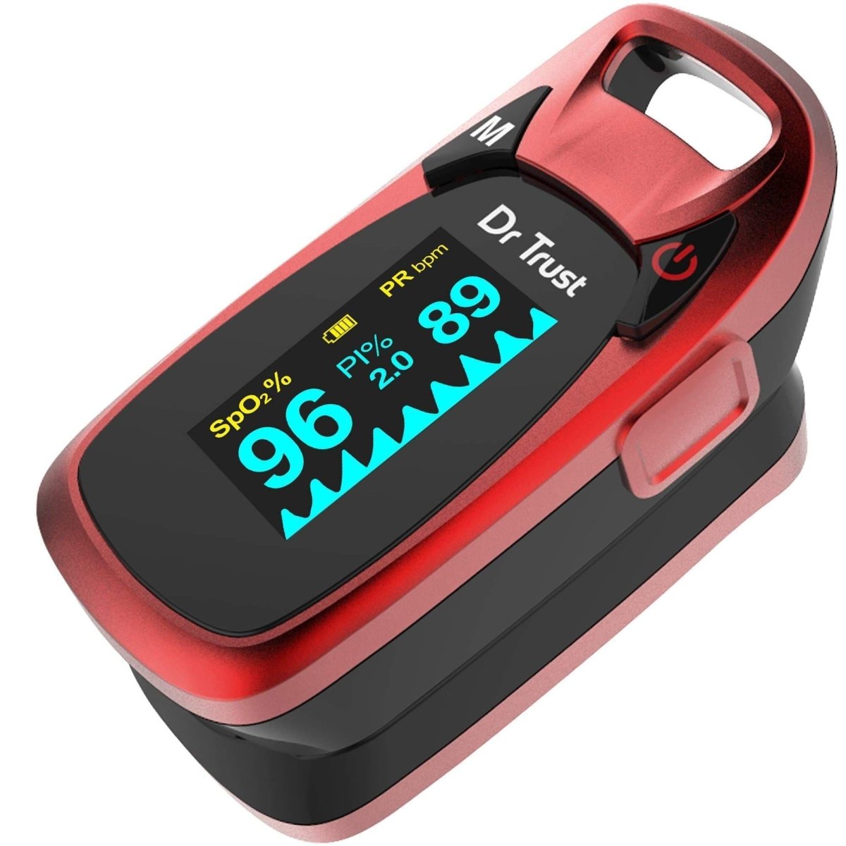 Dr Trust USA Professional Series Finger Tip Pulse Oximeter 203 (Red)
