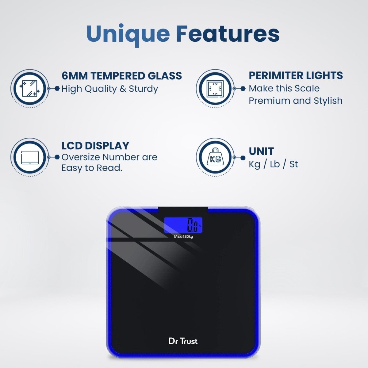 Dr Trust USA Supernova Digital Personal Scale 507