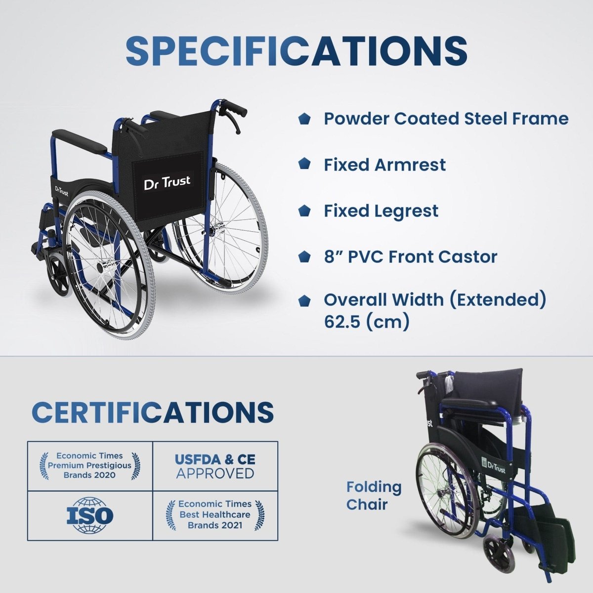 Dr Trust USA Wheelchair 342