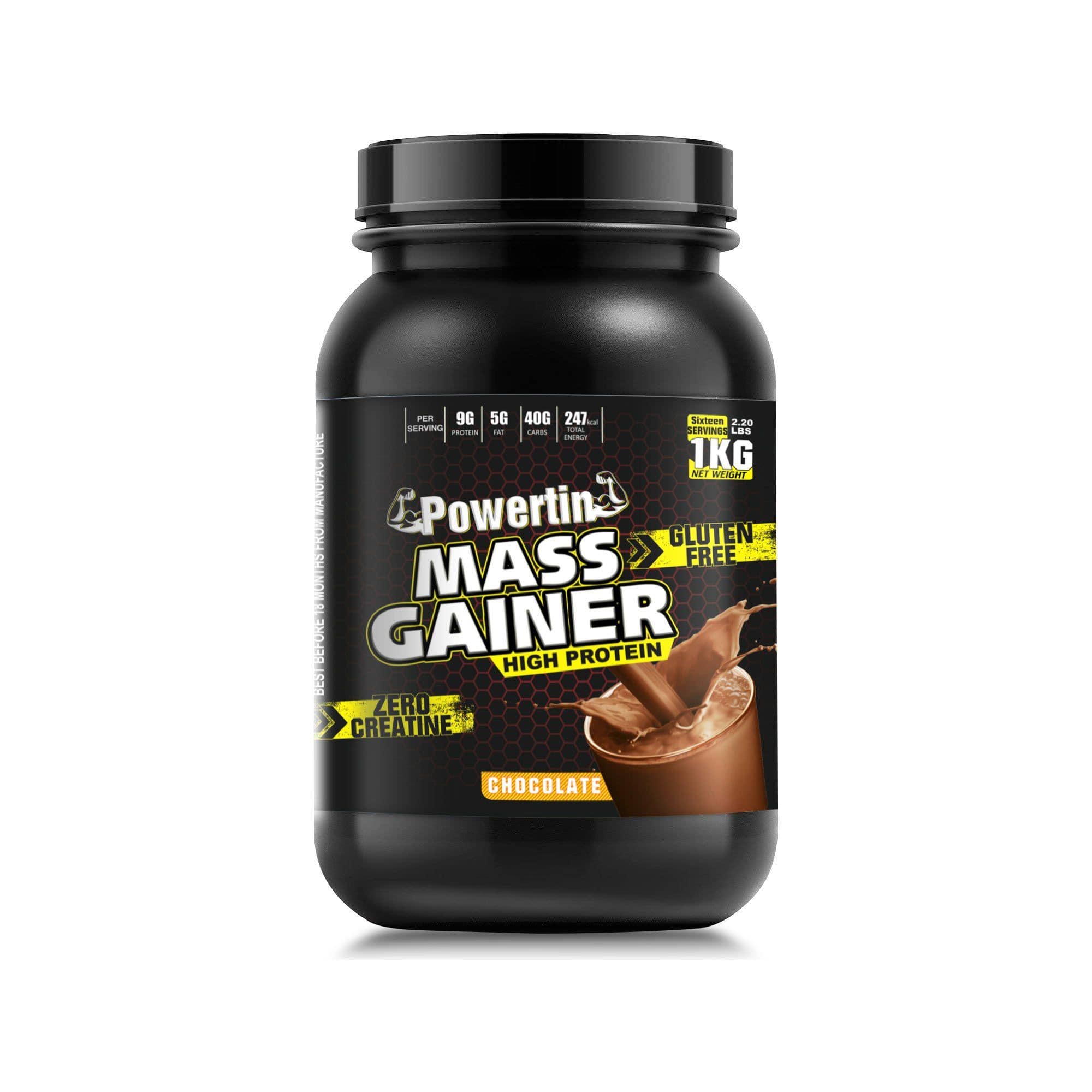 Powertin Mass Gainer, Weight Gainer Protein Powder | Dr Trust.