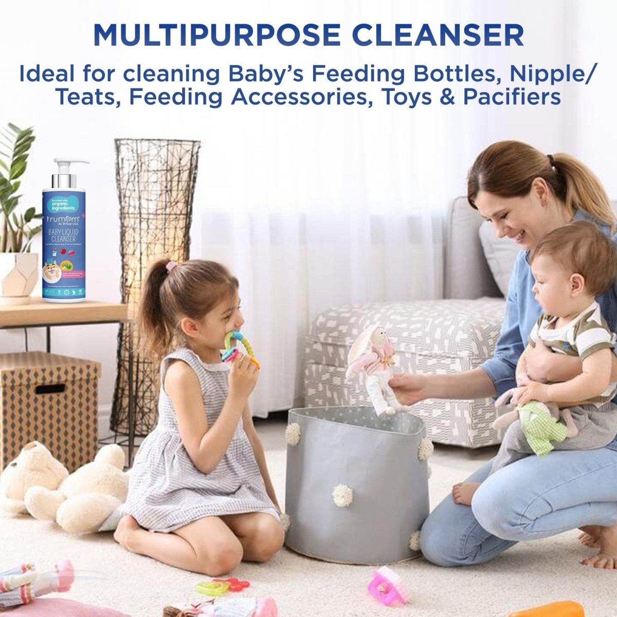 Trumom USA ORGANIC Baby Bottle Cleaner Liquid 2012 (500 ml)