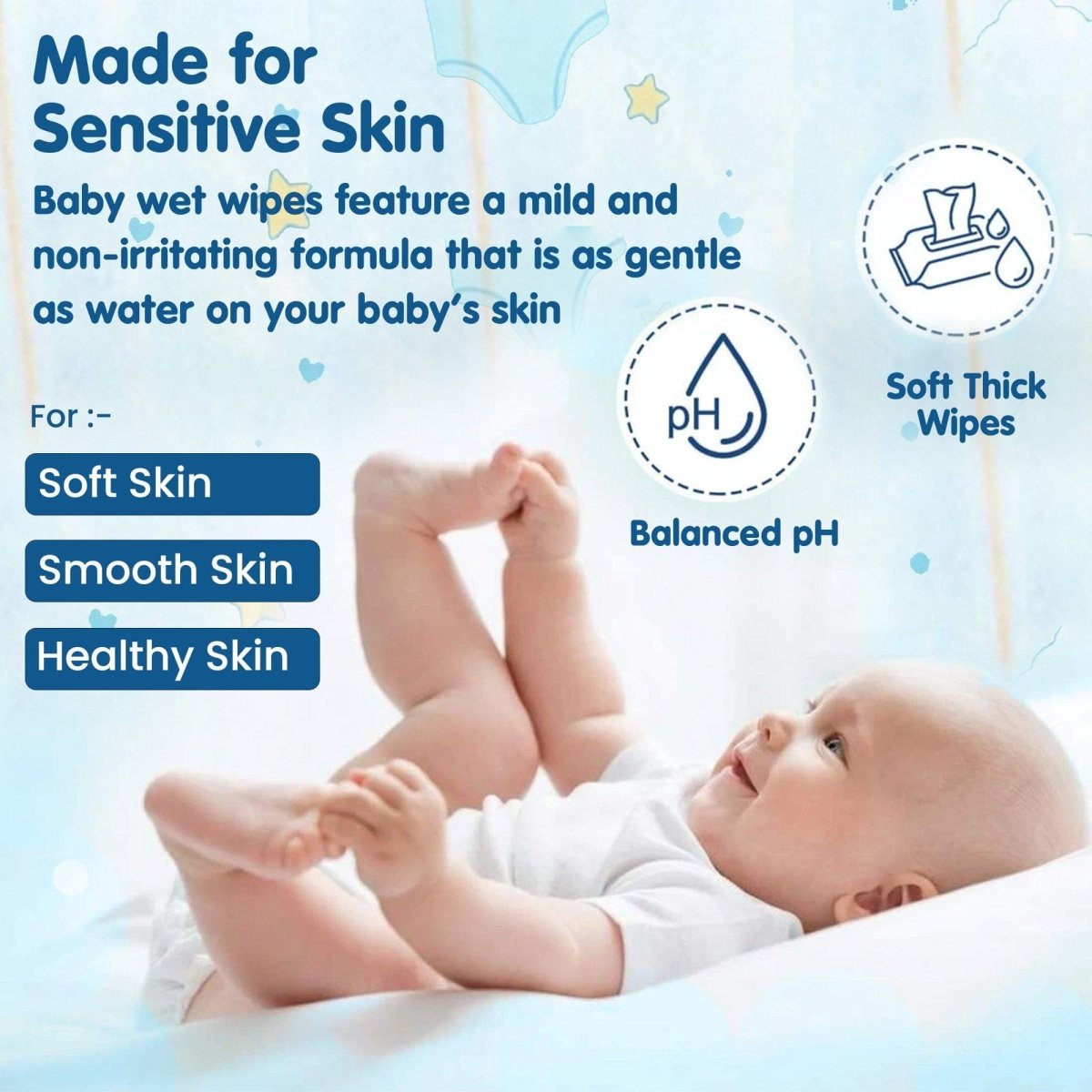 Trumom USA ORGANIC Baby Wipes (Pack of 3) 2015