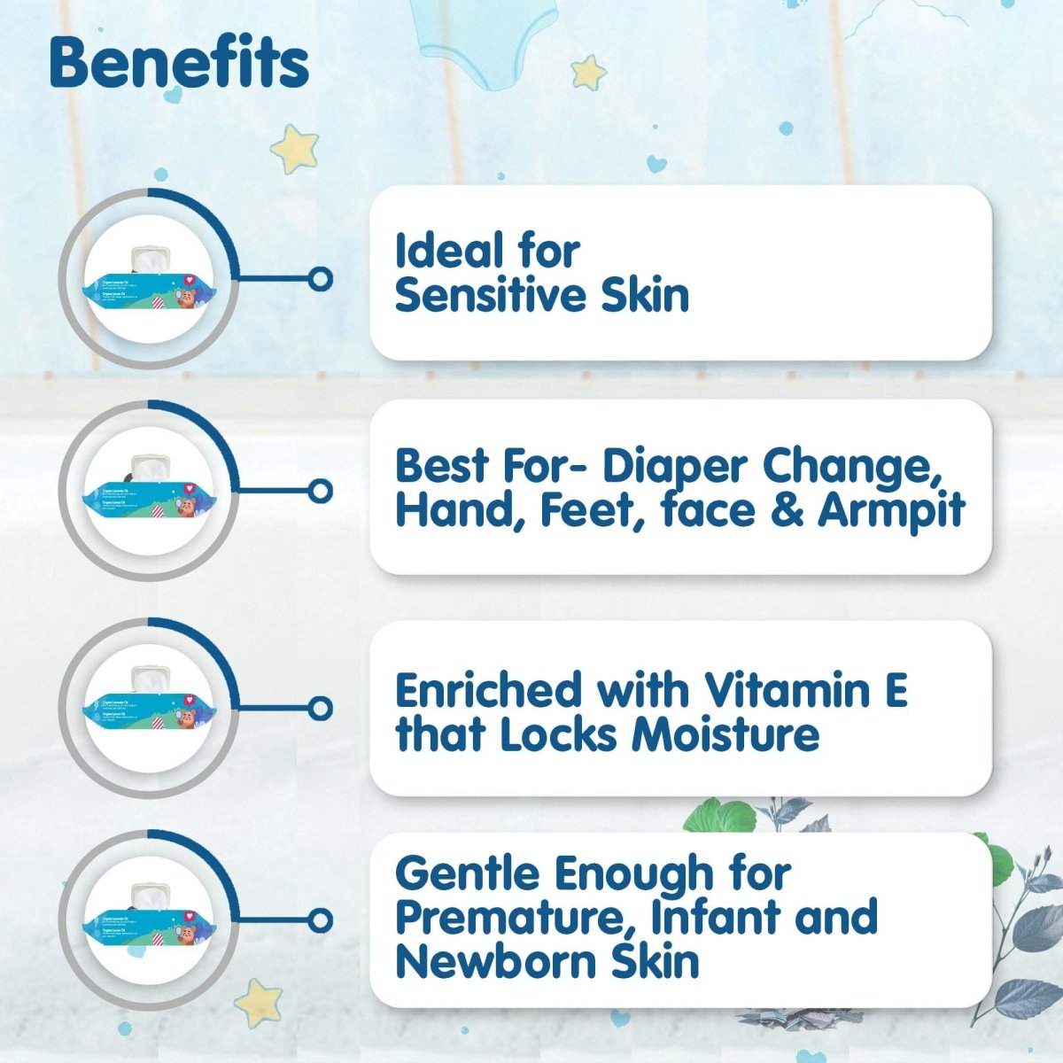 Trumom USA ORGANIC Baby Wipes (Pack of 3) 2015