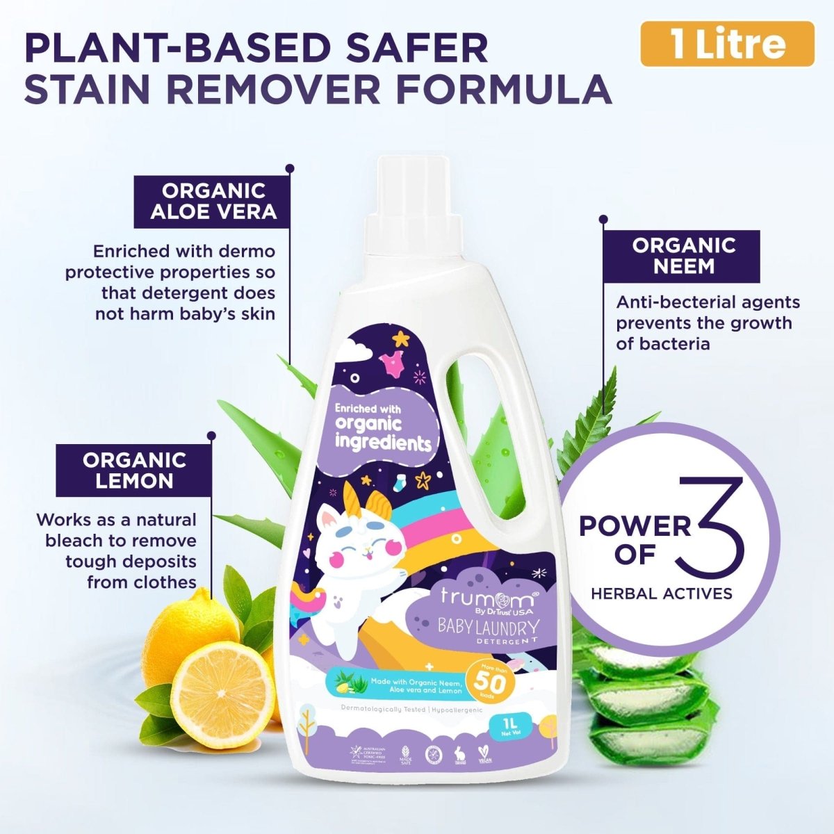 Trumom USA ORGANIC Detergent 2013 (1 LITER)
