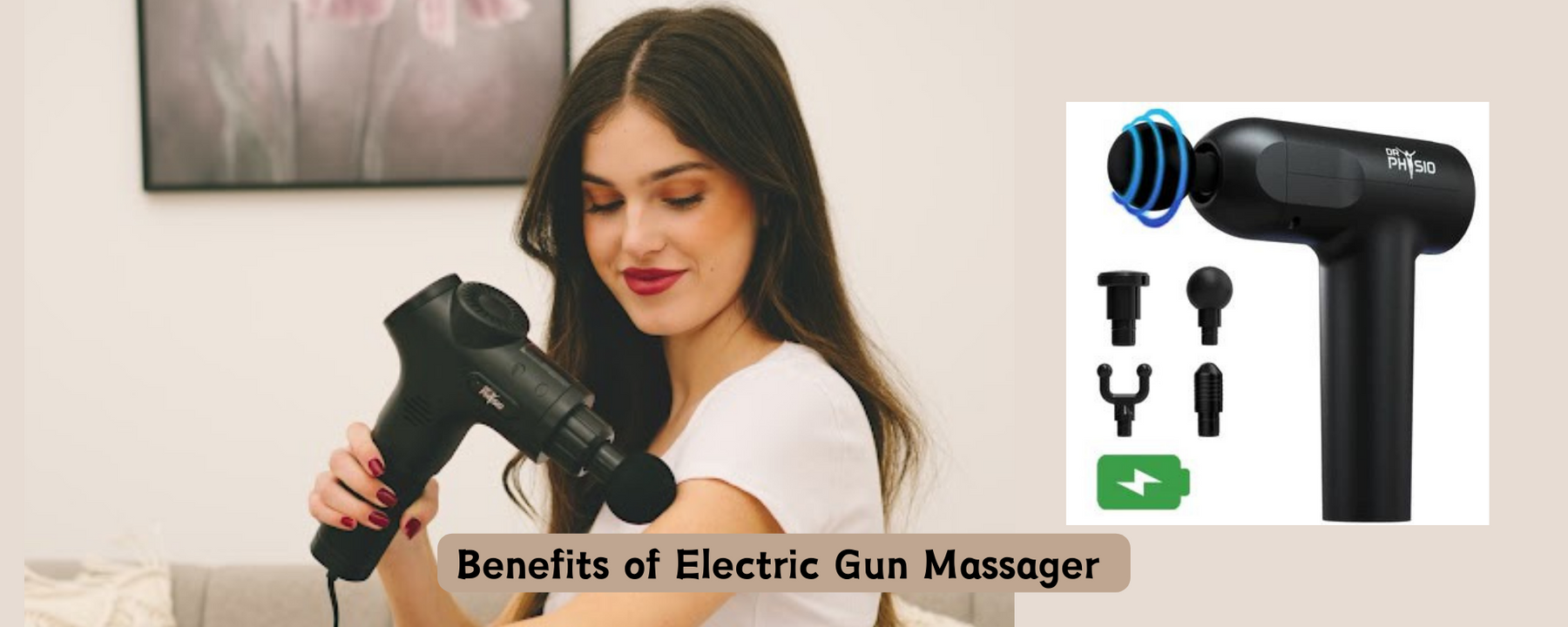 What are the Benefits  Electric Gun Massager?  Why to Use it Daily?  Dr Trust, Dr Physio PNG
