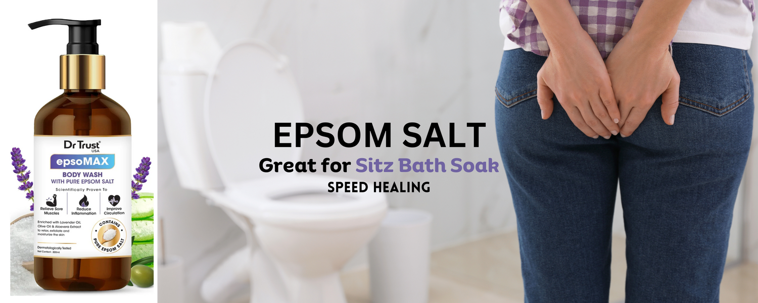 Epsom Salt Use For Sitz Bath: How To Put In It For Ultimate Healing