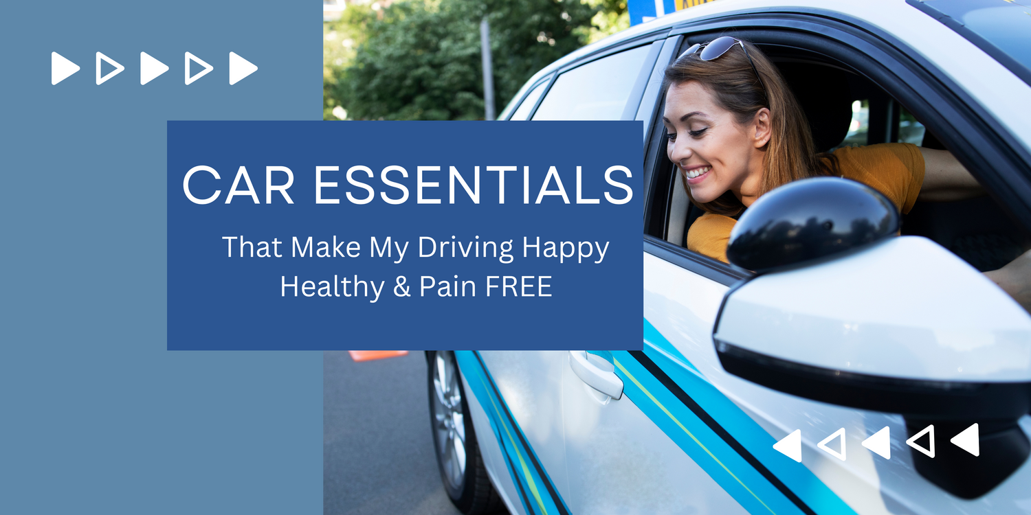 6 Car Essentials That Make My Long Car Drives Safe, Healthy and Pain Free
