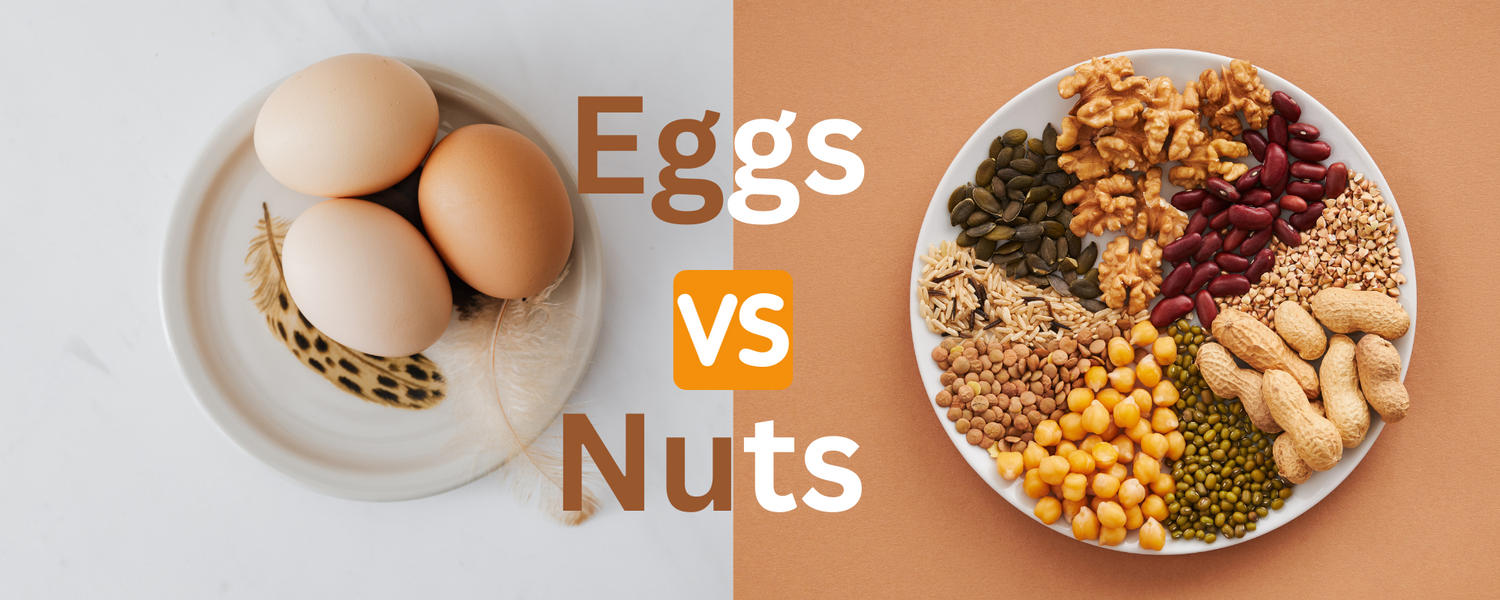 Healthy Breakfast Eggs Vs Nuts Dr Trust PNG