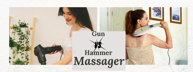 Electric Full Body Massagers For Relaxation and Stress Relief: Gun Massager Vs Hammer Massager Dr Physio PNG