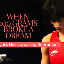 Vinesh Phogat weigh gain controversy and retirement Dr Trust Weighing Scale A Champion’s Farewell: The Heartache of 100 Grams and Vinesh Phogat’s Final Bow