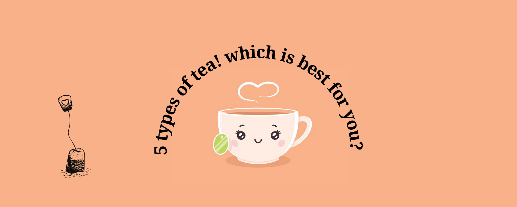 5 TYPES OF TEA: Ginseng Tea, Spearmint Tea, Peach Tea, Citrus Mint Tea, and Masala Chai!  Which Is Best For You?