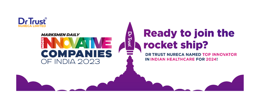 Nureca Limited and Flagship Brand Dr Trust Honored with the Most Innovative Companies of India 2023 Award in the Indian Healthcare Category PNG