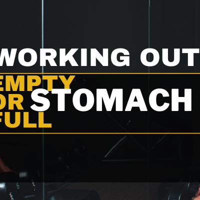 Empty stomach vs. full  stomach workout? PNG