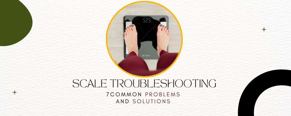 Troubleshooting Weighing scale Errors and PNG Dr Trust Weighing Scale Buy Online 