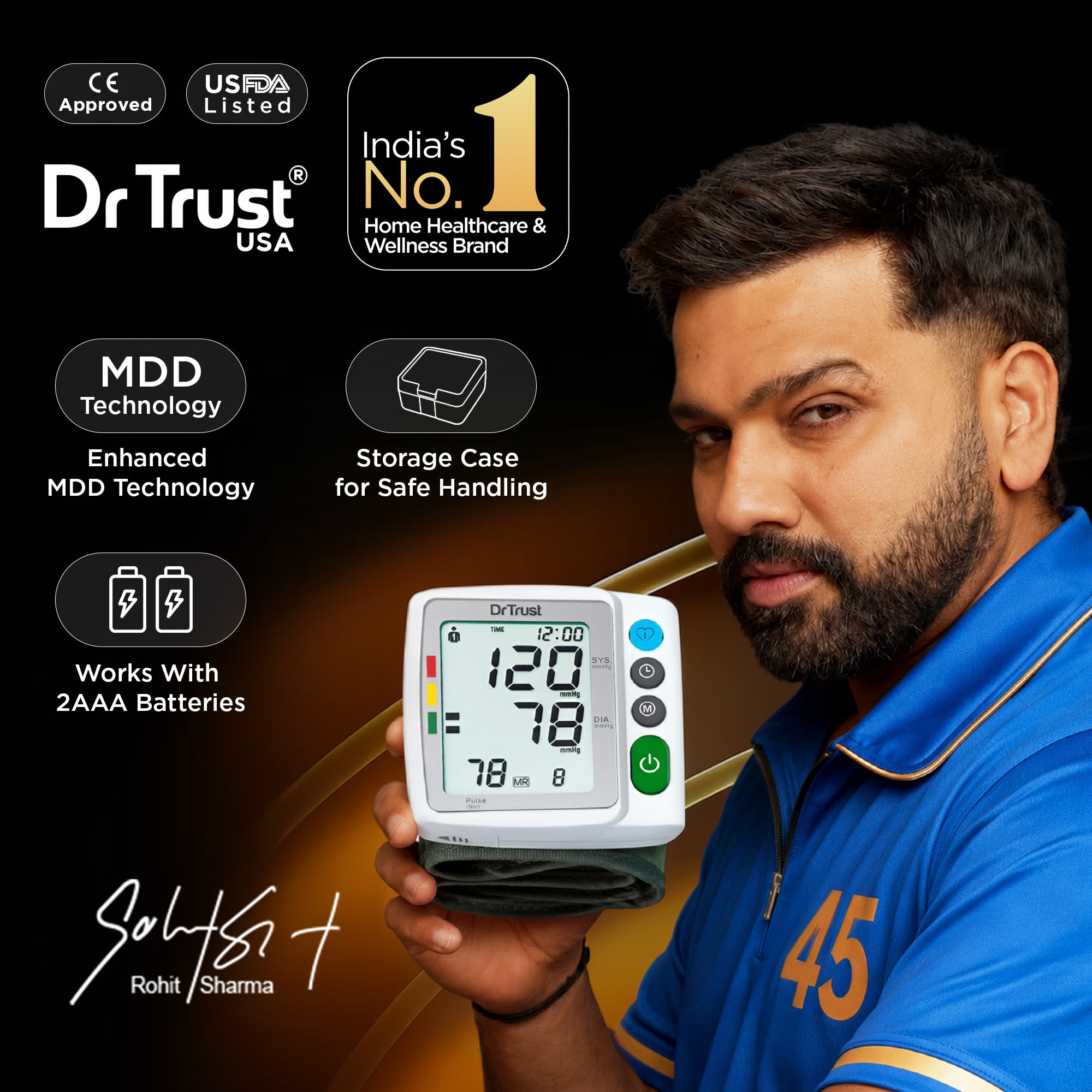 Dr Trust USA Wrist BP 109