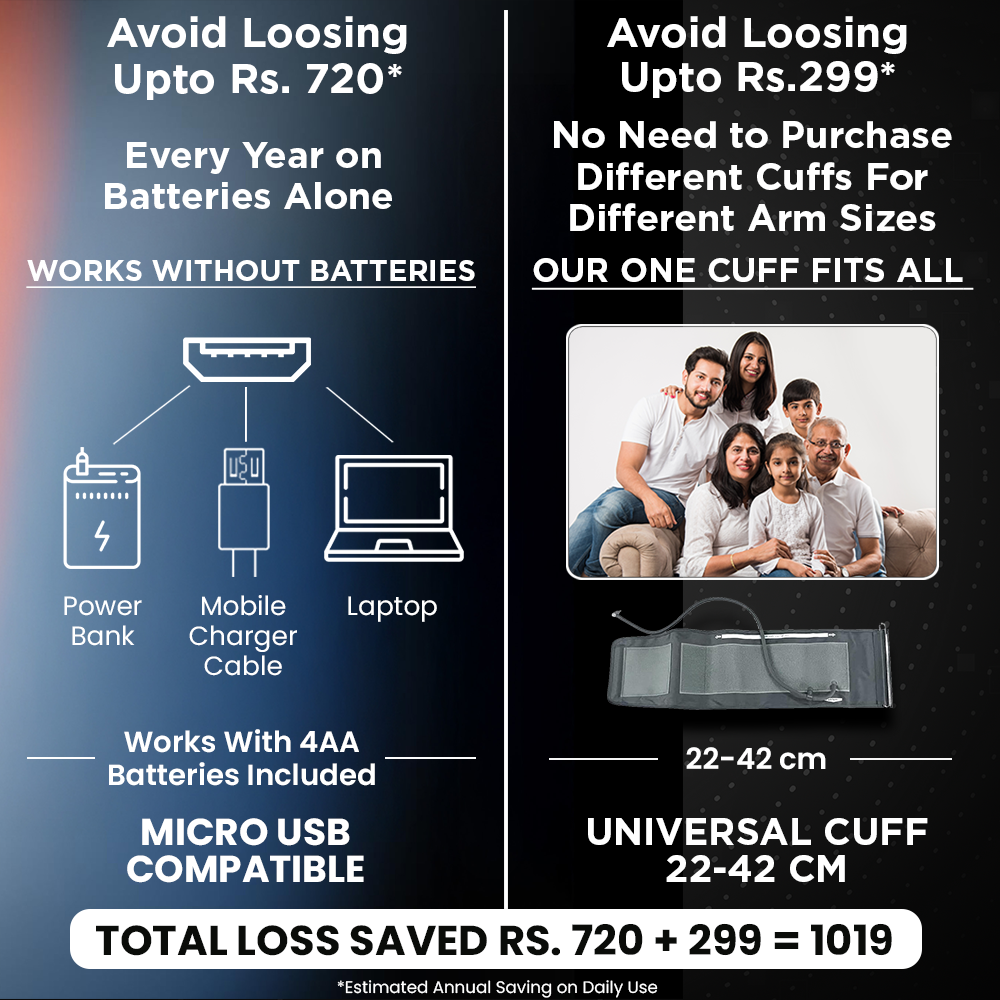 Dr Trust USA BP Machine Comfort Pro 115 (Large Cuff)