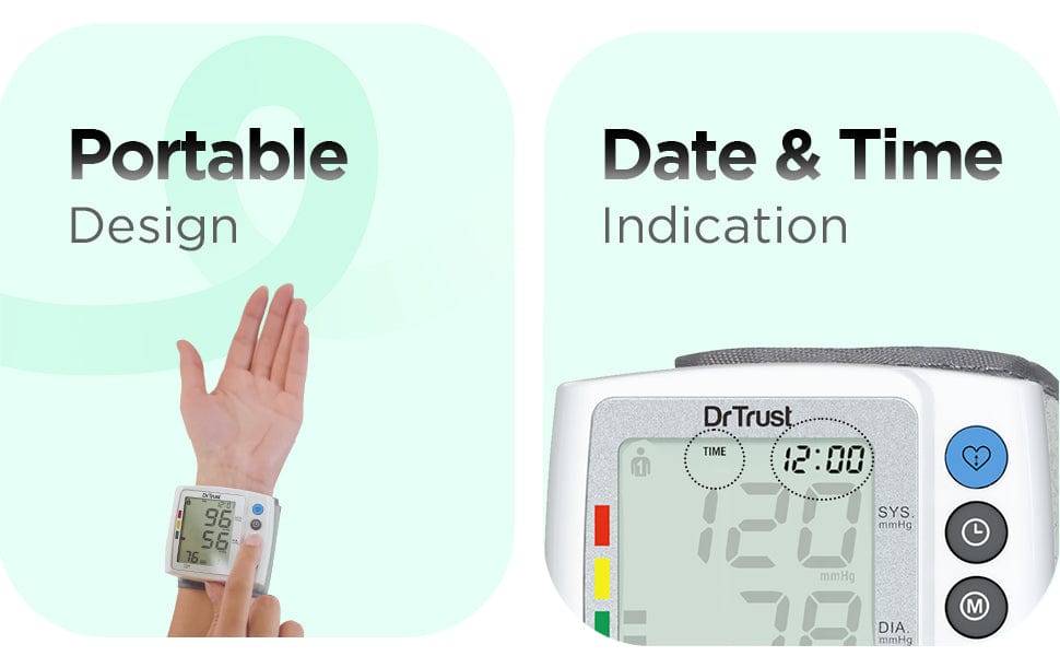 Dr Trust USA Wrist Blood Pressure Machine Best BP Machine