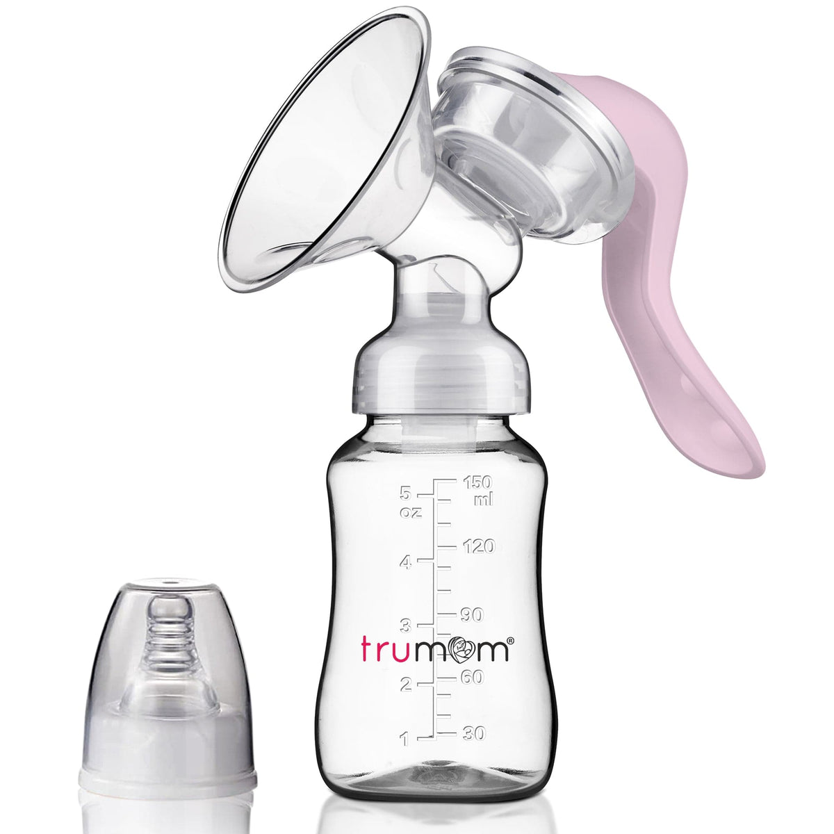 Trumom USA Baby Breastfeeding Milk Pump Small Manual Breast Pump - Main Image
