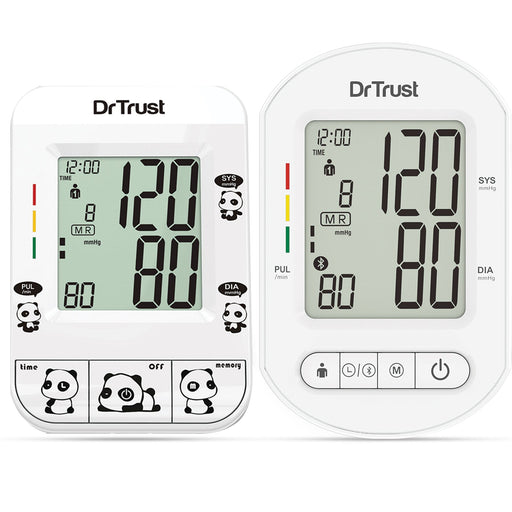Dr Trust Dr Trust USA Pediatric BP for Kids 111 + Dr Trust USA Blood Pressure Monitor Core Model with Bluetooth 124