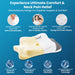 Dr Trust Dr Trust USA Orthopedic Memory Foam Cervical Pillow for Neck Pain, Head & Shoulder Support Effective for Sleep Apnea, Insomnia, Snoring, & Stress, Anatomic Cushion for Side, Back & Stomach Sleepers-361