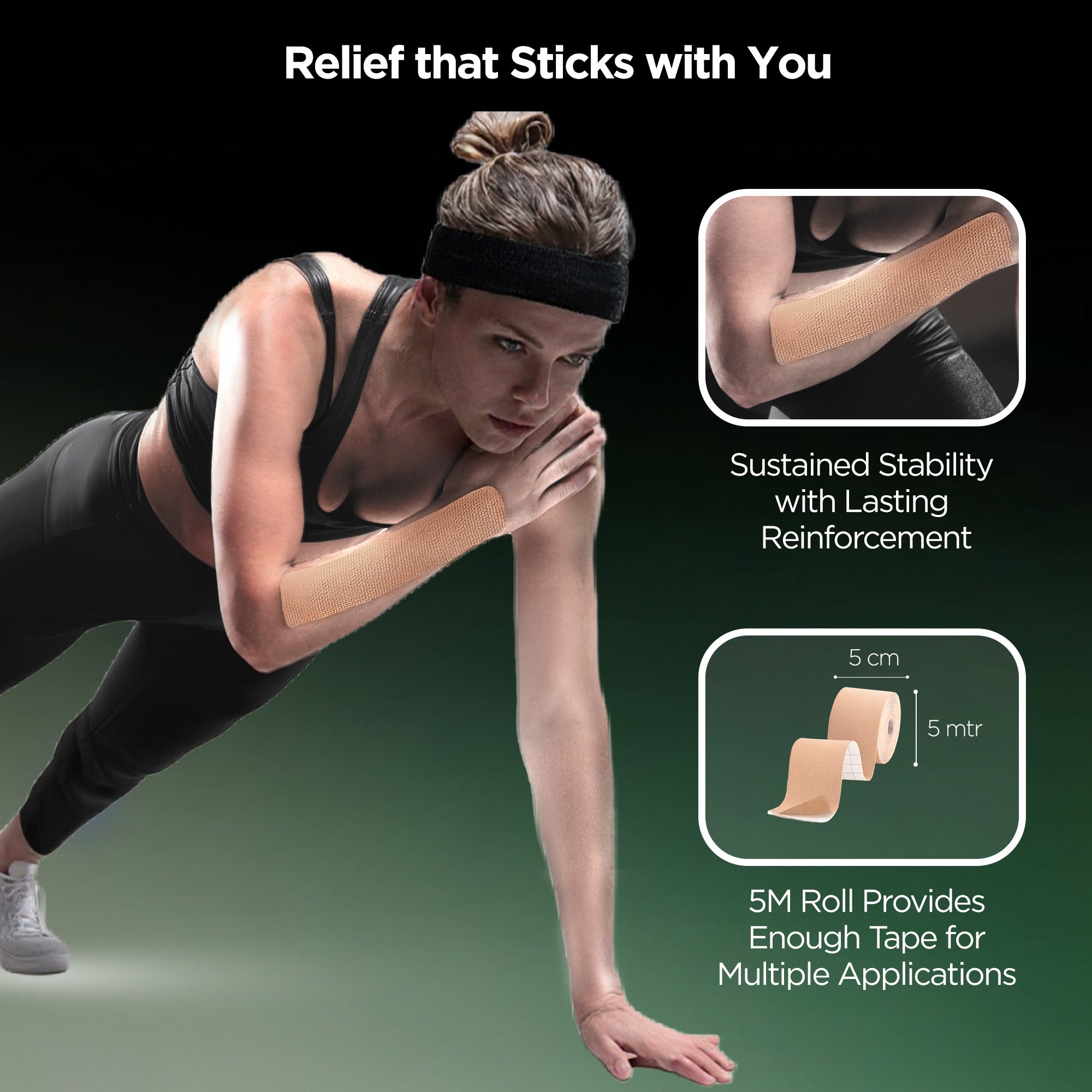 Dr Trust USA Kinesiology Tape 381 (Beige)