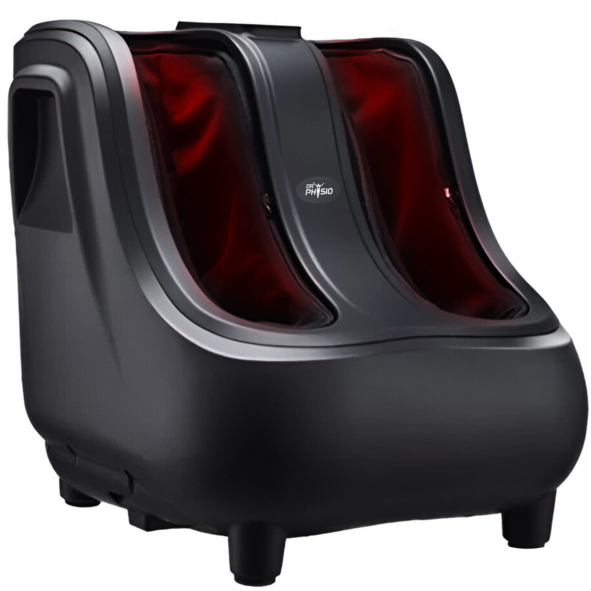 Dr Physio USA 1053 Foot & Calf Massager with Heat, 3 Intensities, Vibration, Rolling & Kneading for Pain Relief & Relaxation