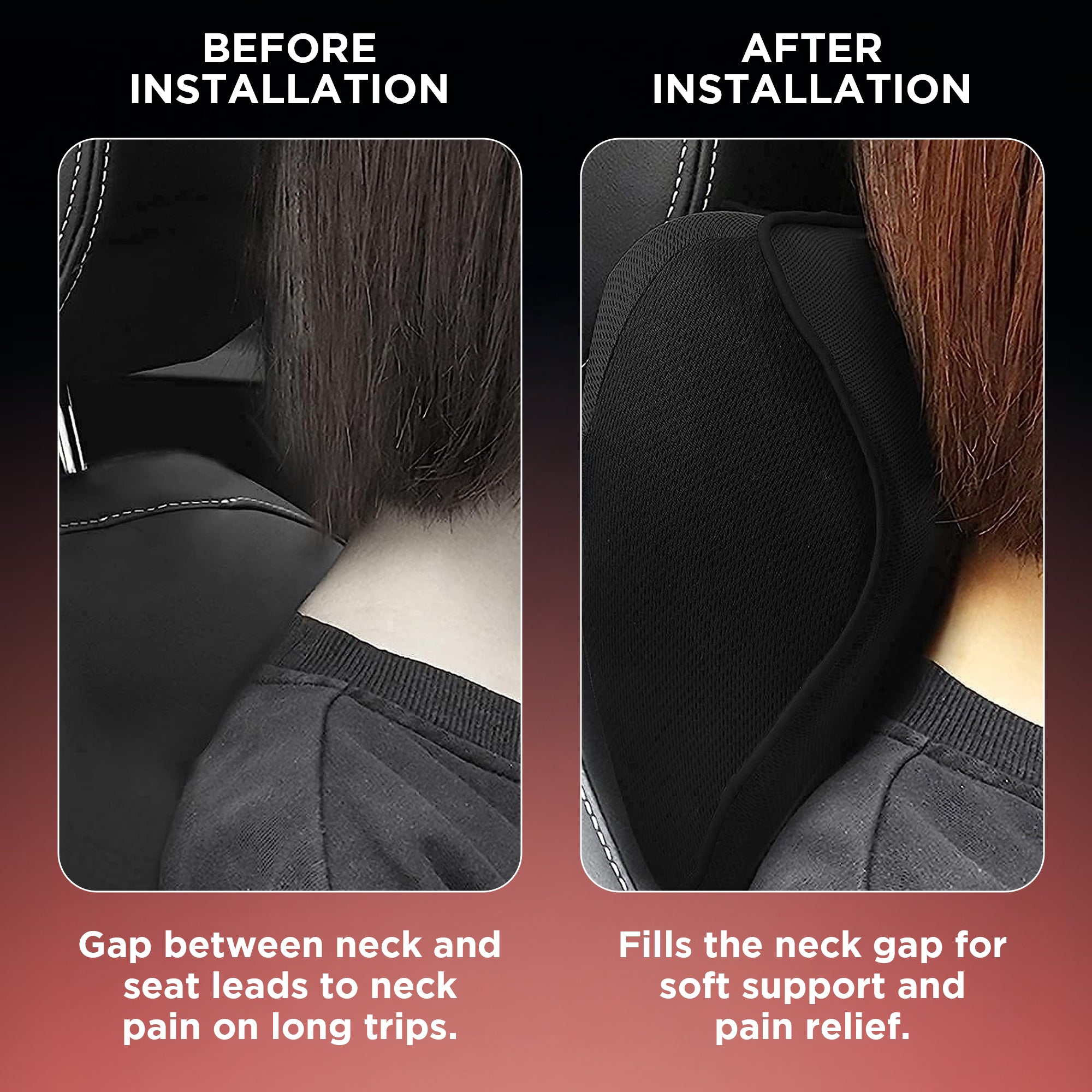 Dr Trust USA Orthopedic Neck Rest Car Seat Cushion 353 (Small)