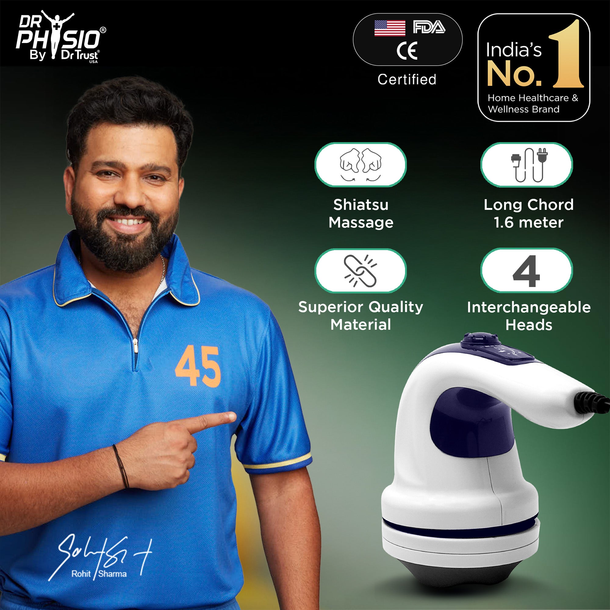 Dr Trust USA Full Body Manipol Massager Machine 1033