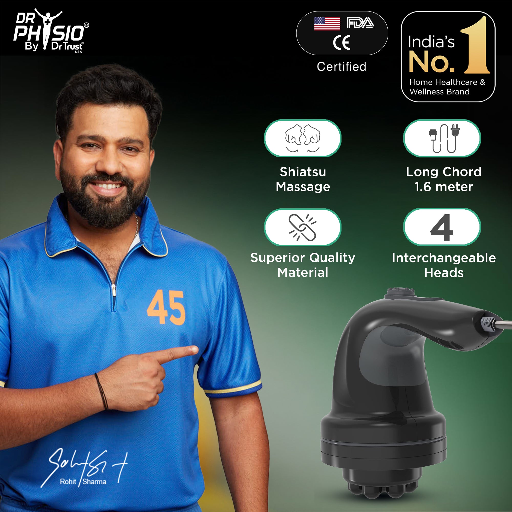 Dr Physio USA Full Body Manipol Massager 1011