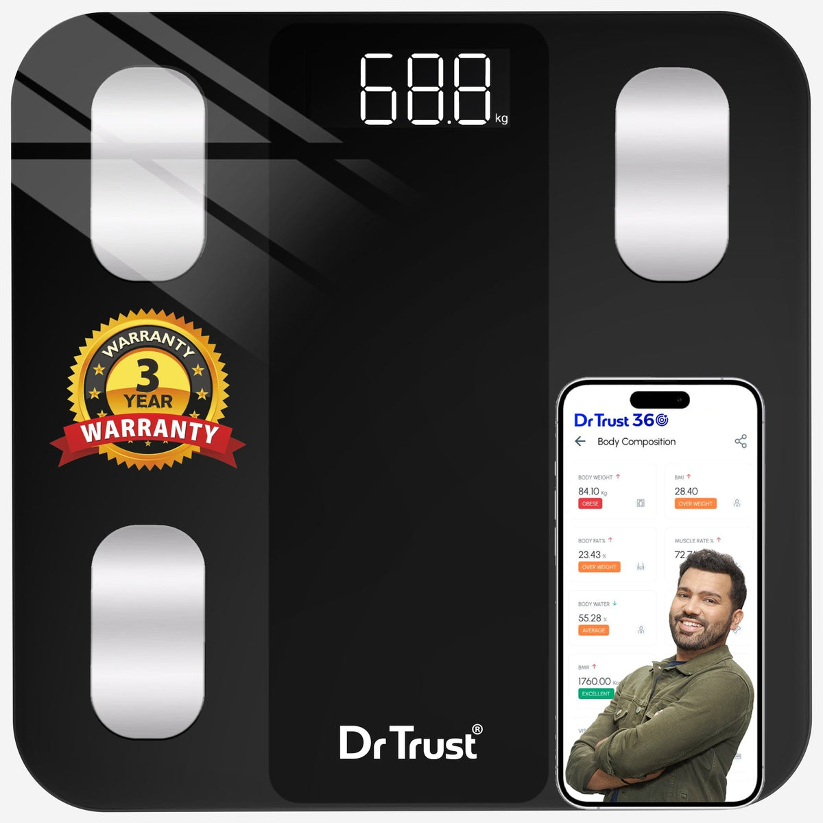 Bdmi Machine Buy Smart Weighing Machine Online with BMI | Dr Trust USA Weighing Machine
