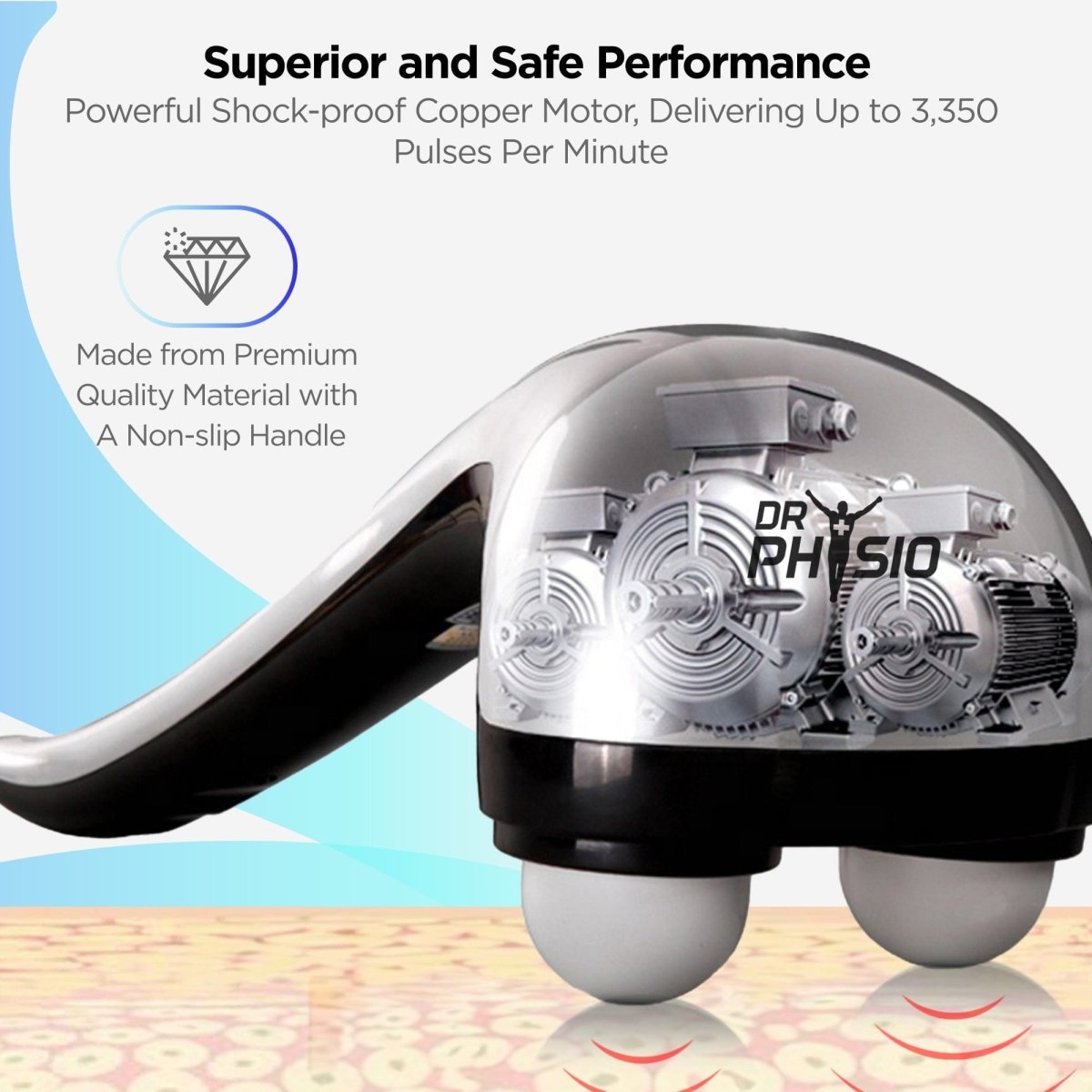 Dr Physio USA Double Head Body Massager 1010