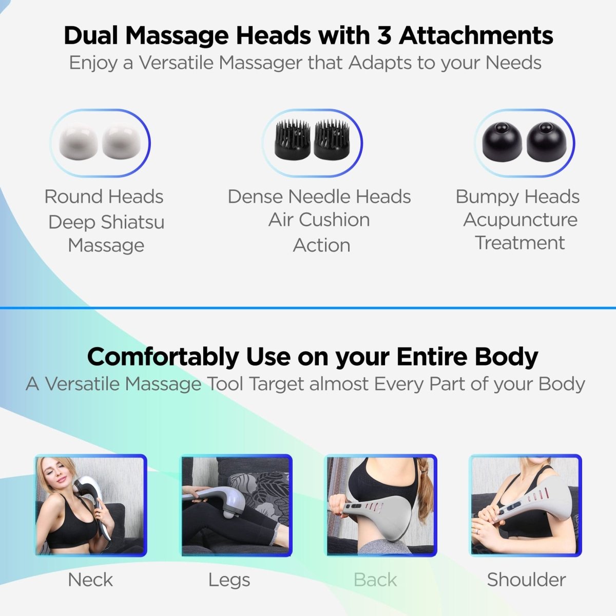 Dr Physio USA Double Head Body Massager 1010