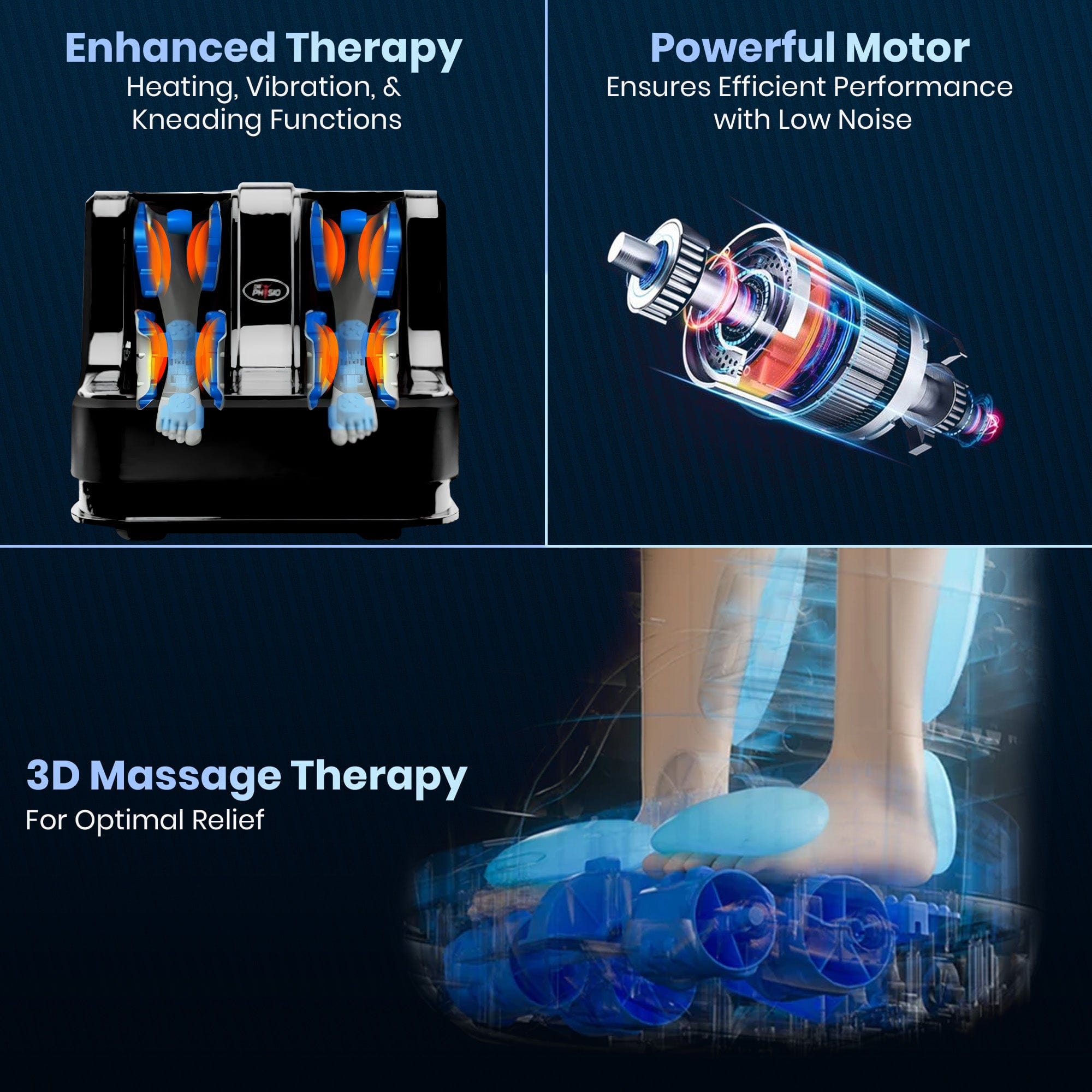 Dr Trust USA foot massager Dr Physio USA Leg and Foot Massager 1022