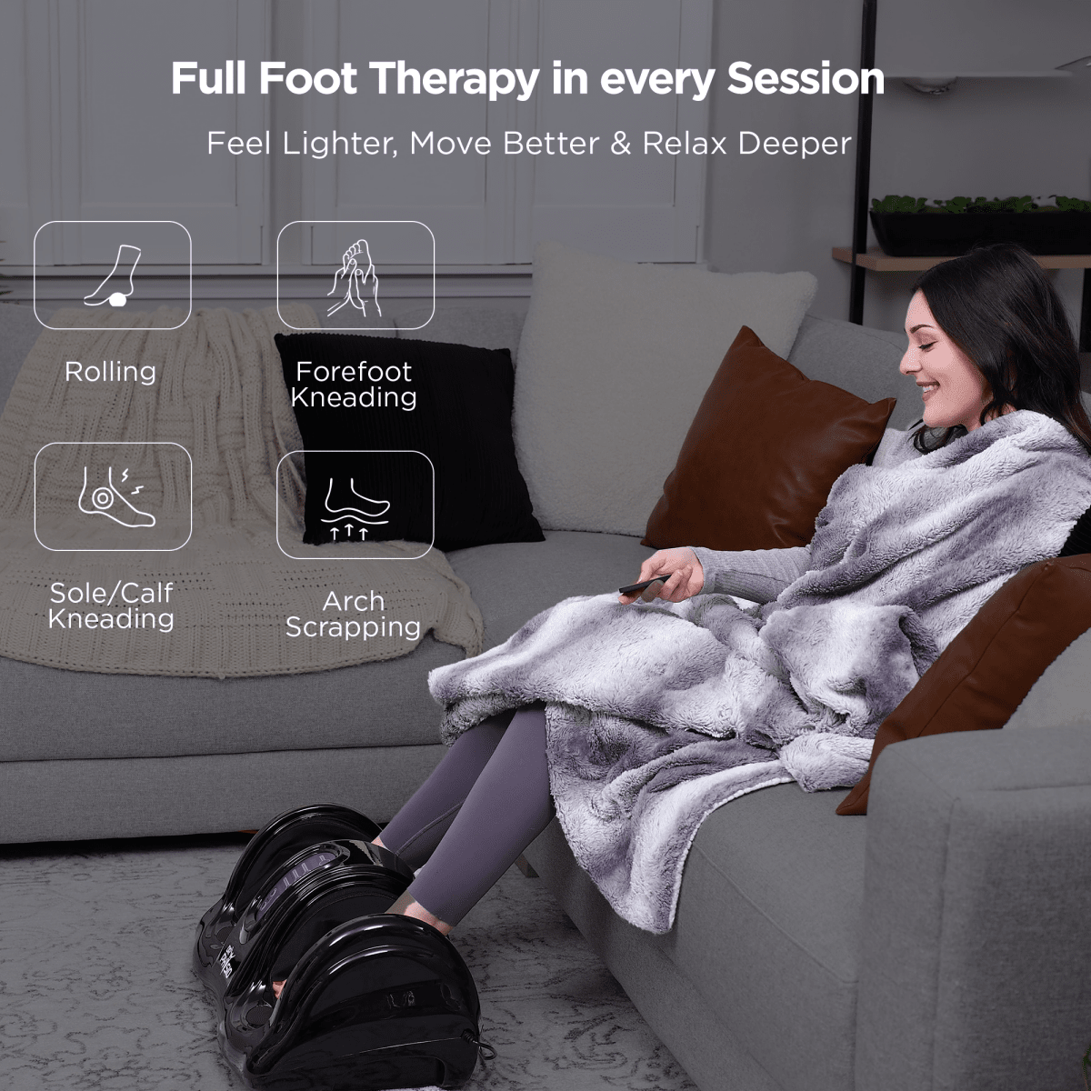 Dr Physio USA Maestro Shiatsu Electric Foot Massager 1044