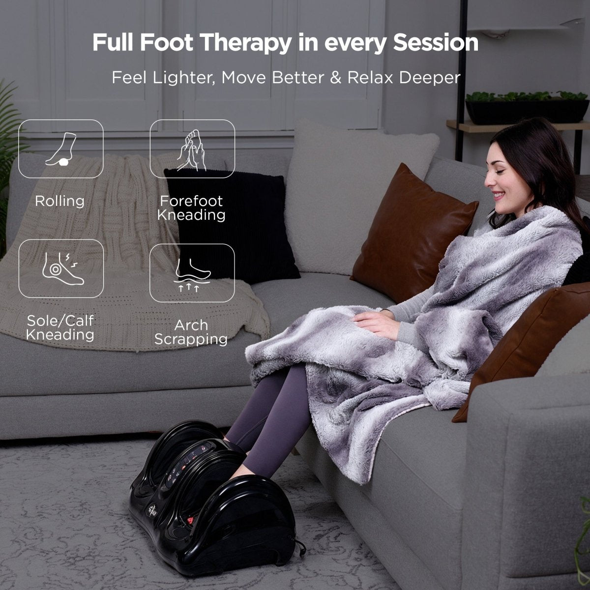 Dr Physio USA Maestro Shiatsu Electric Foot Massager 1044
