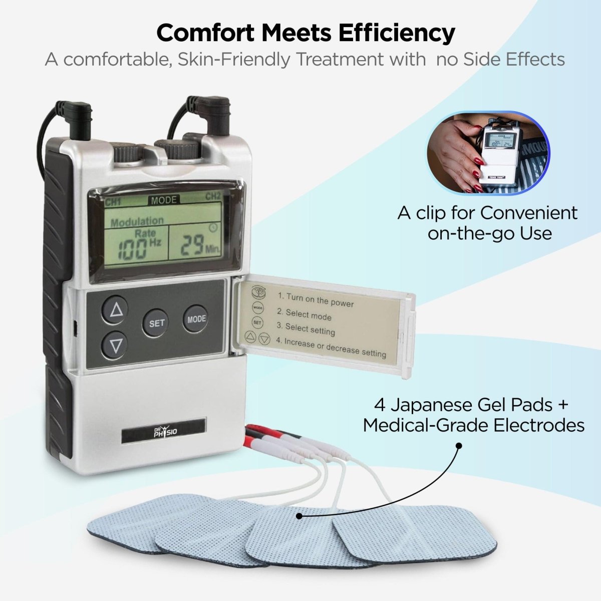 Dr Physio USA Professional Tens EMS massager 1027