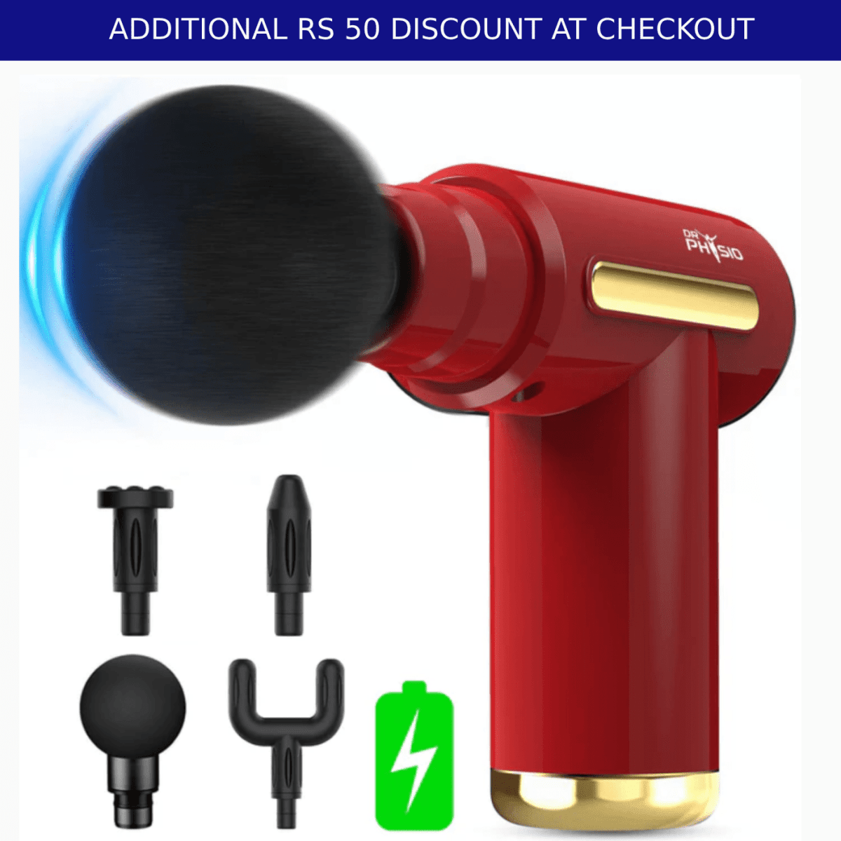 Dr Physio USA Supervolt X Gun Massager 1041