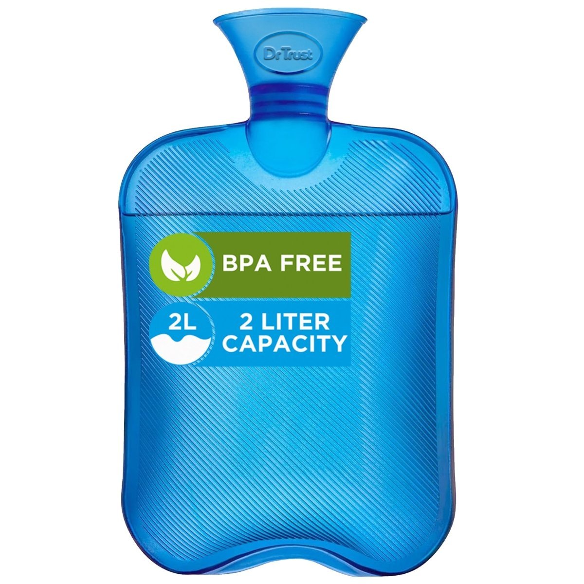 Dr Trust USA 371 Hot Water Bottle for Pain Relief & Warmth – 2L