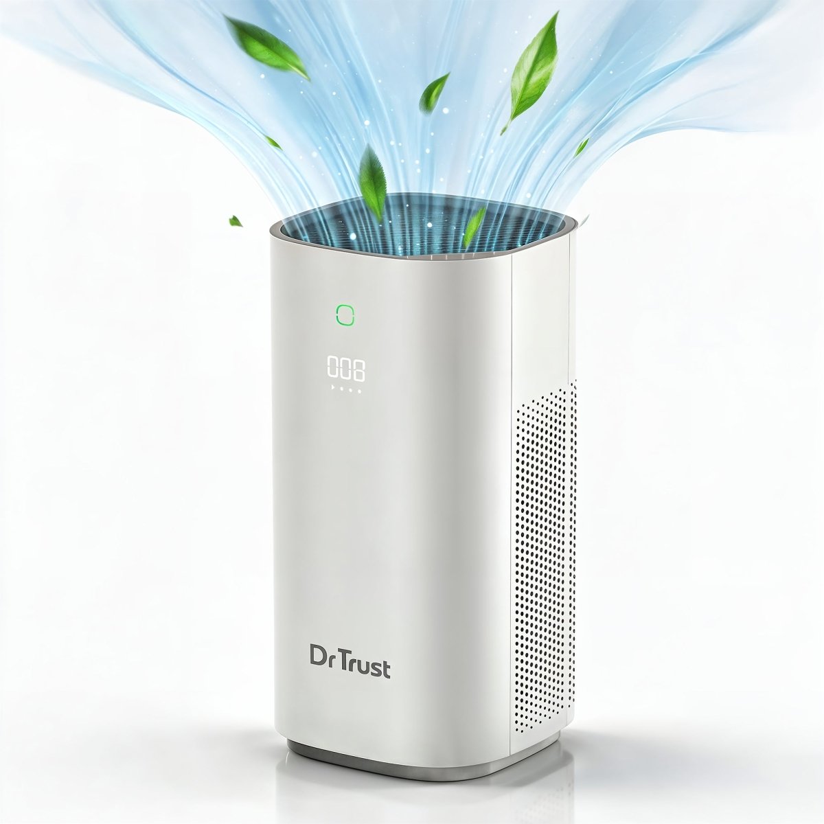 Dr Trust USA 912 Zurich Max Air Purifier for Home, H13 HEPA Air Purifier with UV Sterilization, PM2.5 AQI Display & 4-Layer Filtration for Bedrooms, Living Rooms & Offices, Up to 484 sq. ft. Coverage