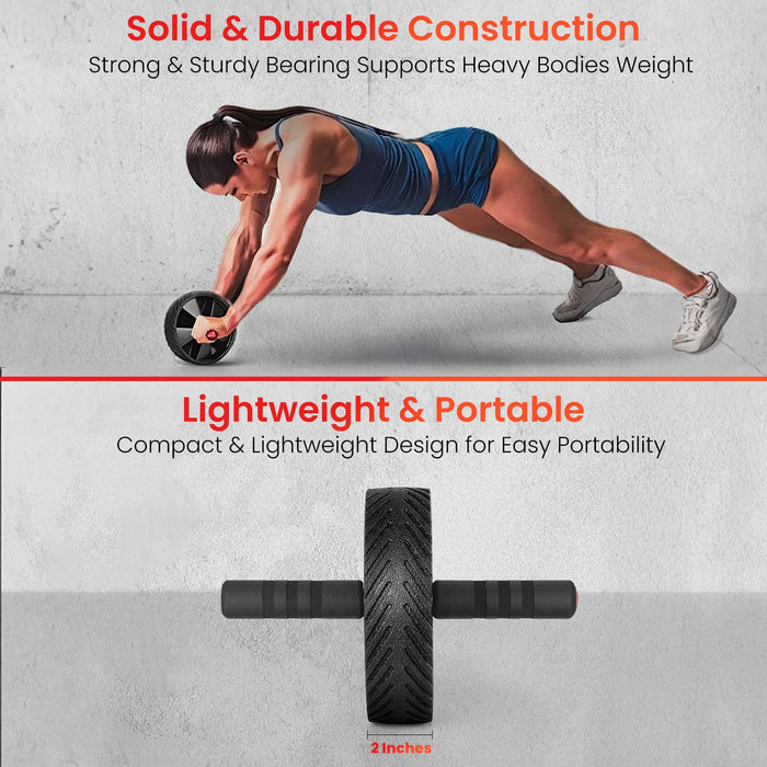 Abdominal Muscle Ab Wheel Cena Gym Abs Roller For Pack Abs (ARHE01)