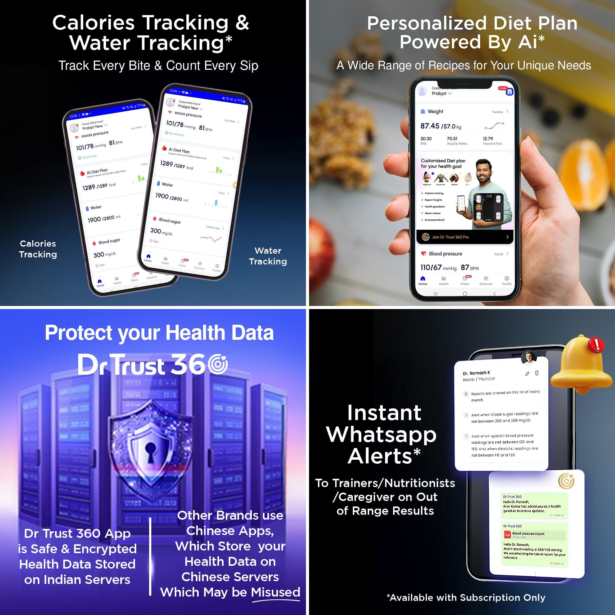 Dr Trust USA Weighing Scale Dr Trust USA Smart Body Fat and Body Composition Rechargeable Scale Analyser 2.0 for Body Weight 509