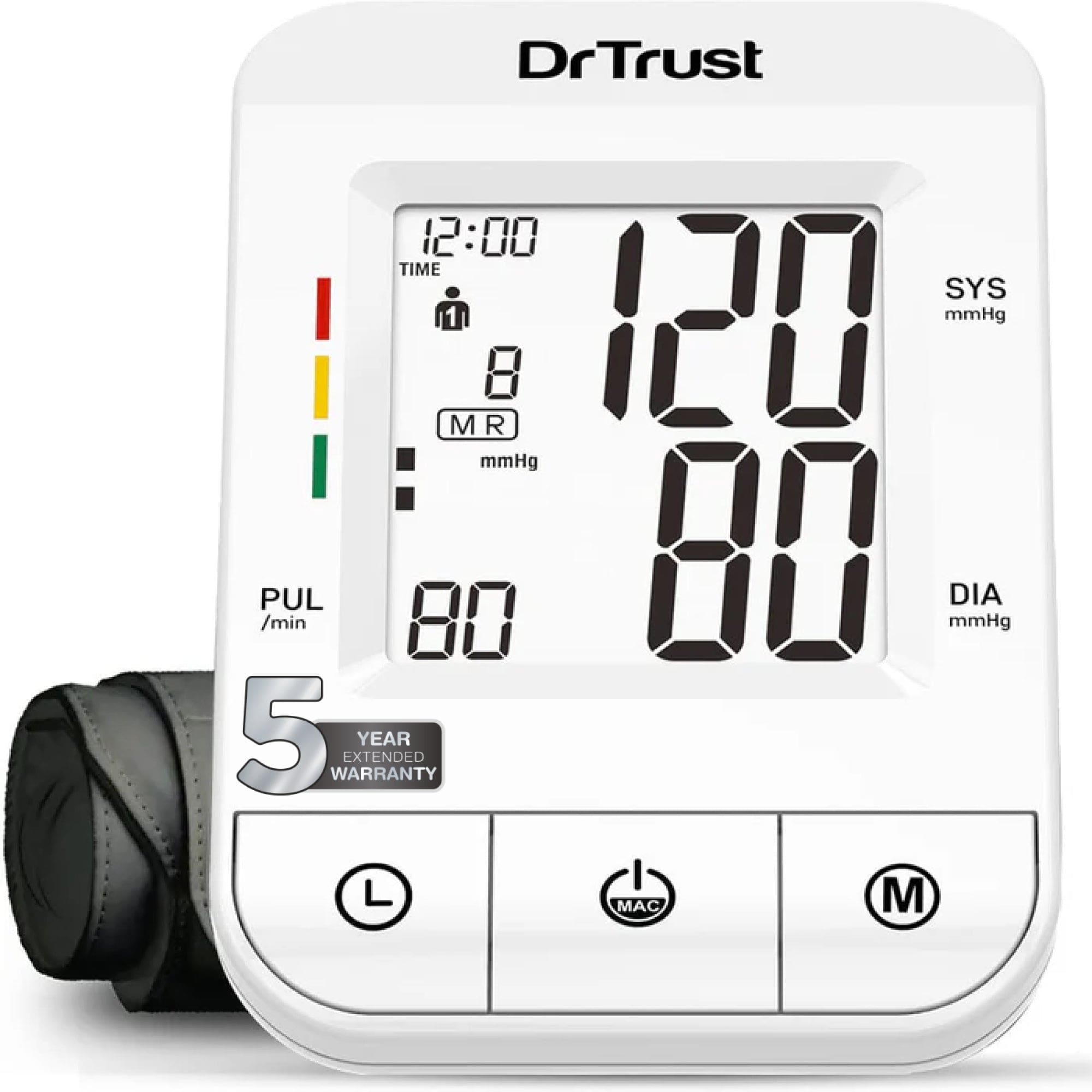 Dr Trust USA Blood Pressure Monitor Dr Trust USA BP iCheck Pro Blood Pressure Monitor Machine BP Testing 116