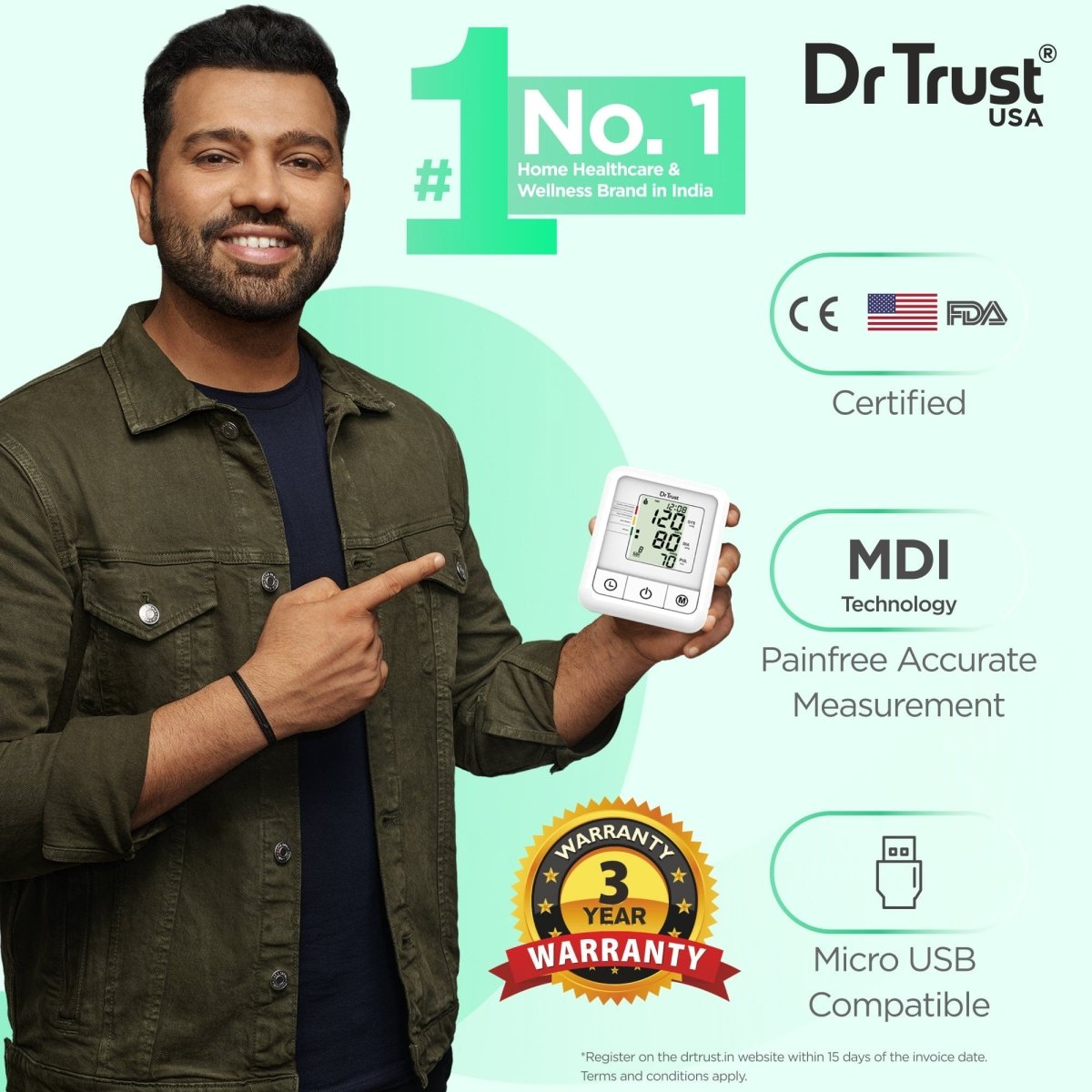 Dr Trust USA BP Check 110 W