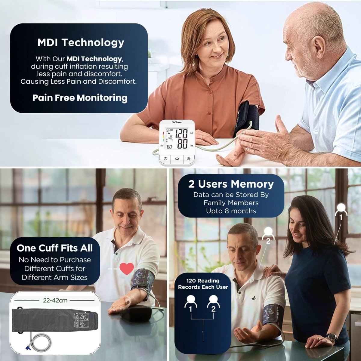 Dr Trust USA BP iCheck Pro Monitor 116