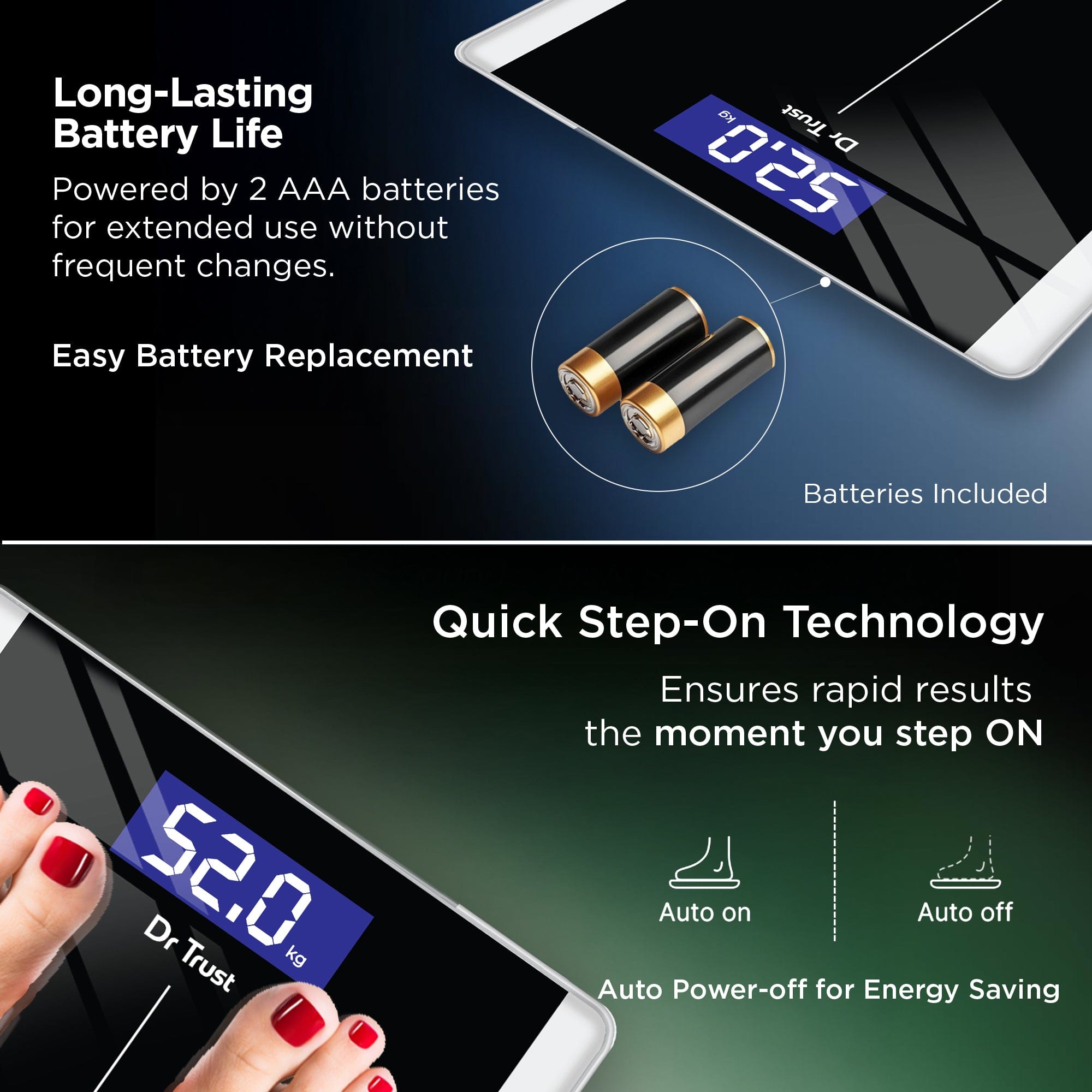 Dr Trust USA Weighing Scale not body fat Dr Trust USA Balance Personal Weighing Scale 513