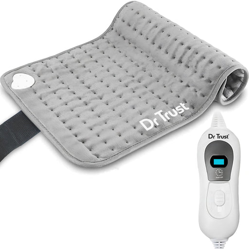 Dr Trust USA Hot Cold Dr Trust USA Electric Heating Pad for Pain Relief Orthopaedic Heat Belt 387 for Joints, Muscle, Shoulder, Abdominal, Knee, Neck Back and Full Body Pain Relief Hot pad
