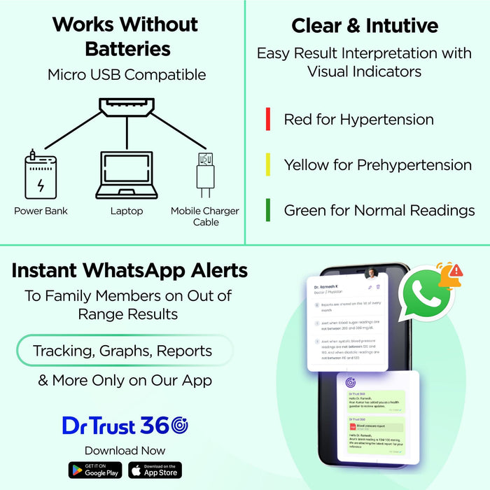 Dr Trust Blood Pressure Monitor Dr Trust USA BP Check 122