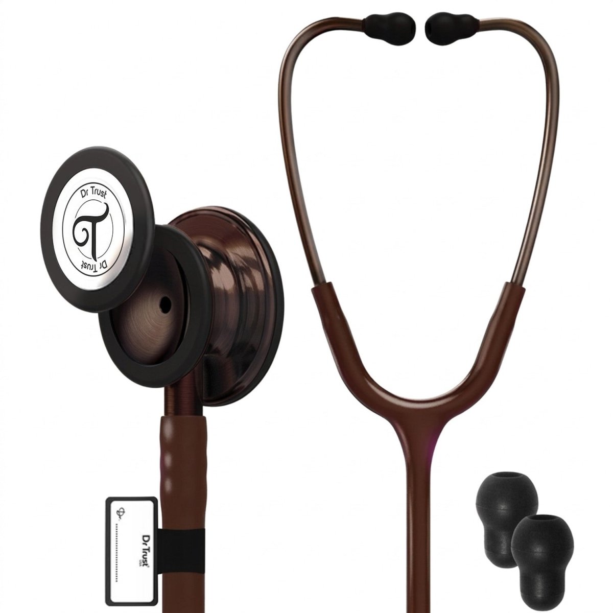 Dr Trust USA Gold Standard® III Stethoscope 136 – MochaGold
