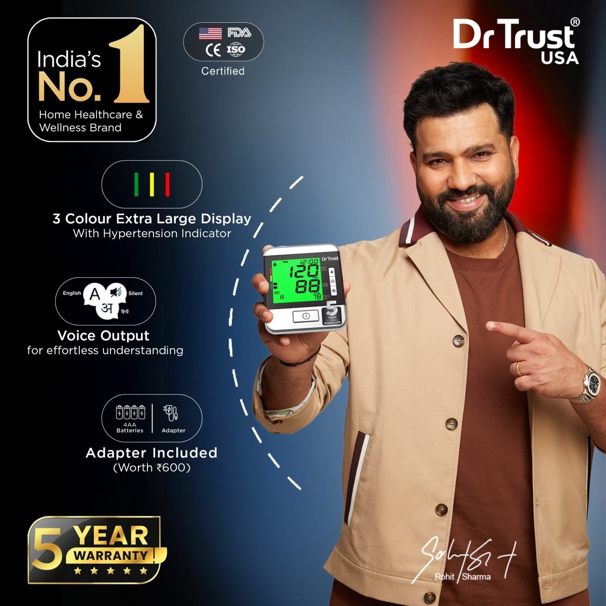 Dr Trust USA Goldline BP Monitor 103